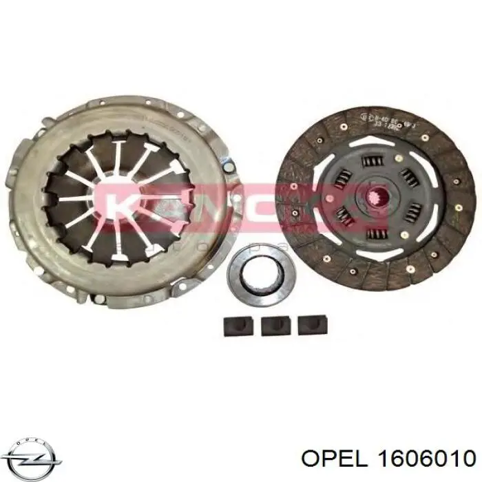 1606010 Opel комплект зчеплення (3 частини)