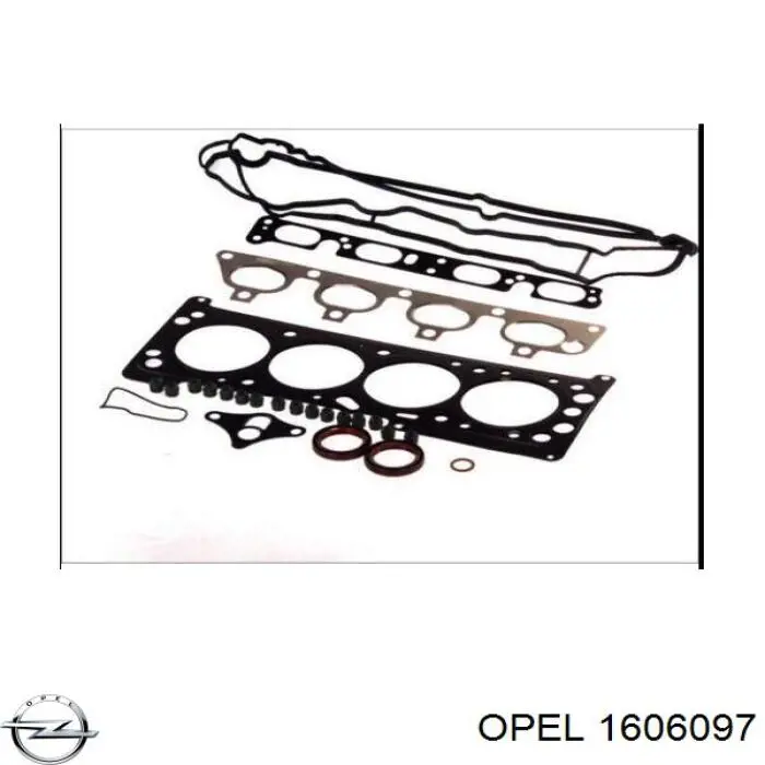Комплект прокладок двигуна, верхній Opel 1606097 ціна, від 63.04 USD
