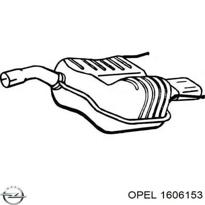 Зчеплення 1606153 Opel