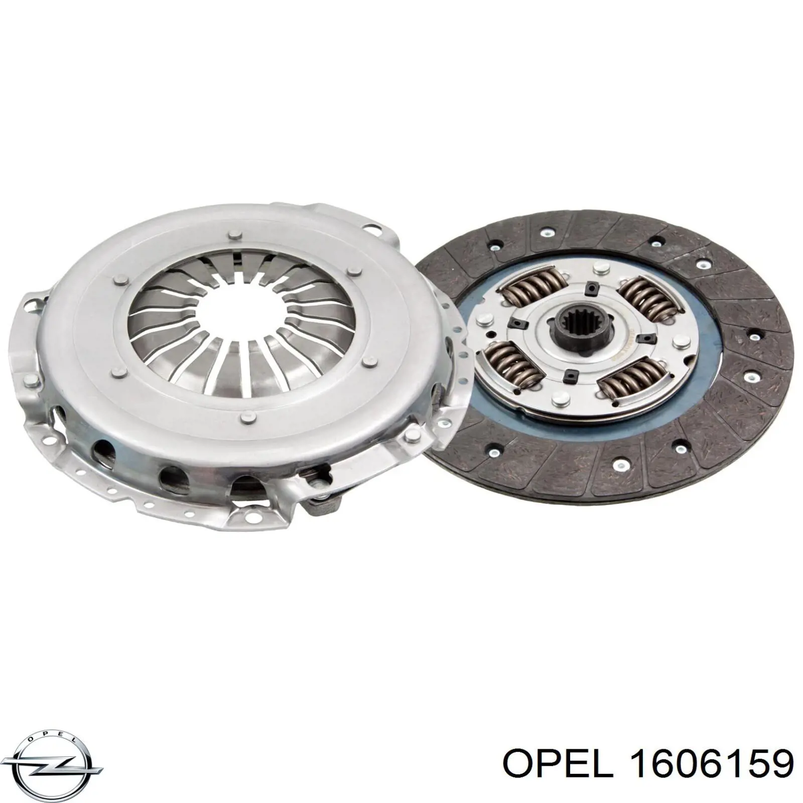Комплект зчеплення (3 частини) Opel 1606159 ціна, від 101.76 USD