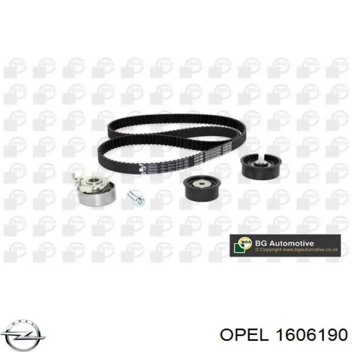 Комплект ГРМ Opel 1606190 ціна, від 62.69 USD