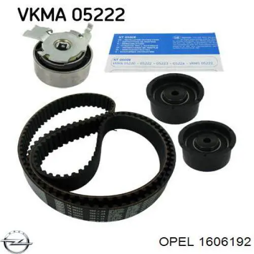 Комплект ГРМ Opel 1606192 ціна, від 62.95 USD