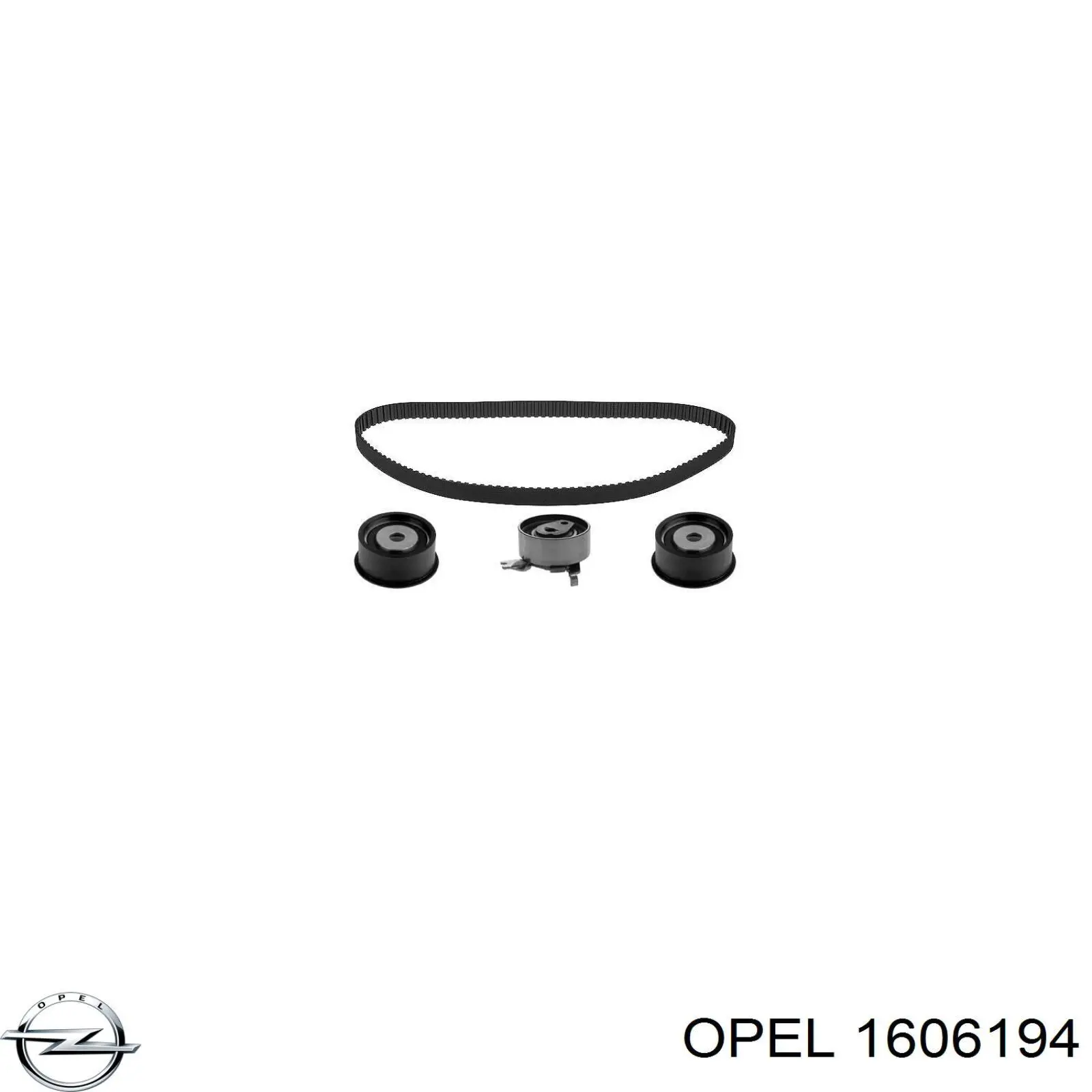 Купити 1606194 Opel ГРМ ремень