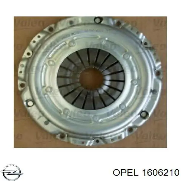 Комплект зчеплення (3 частини) Opel 1606210 ціна, від 137.18 USD