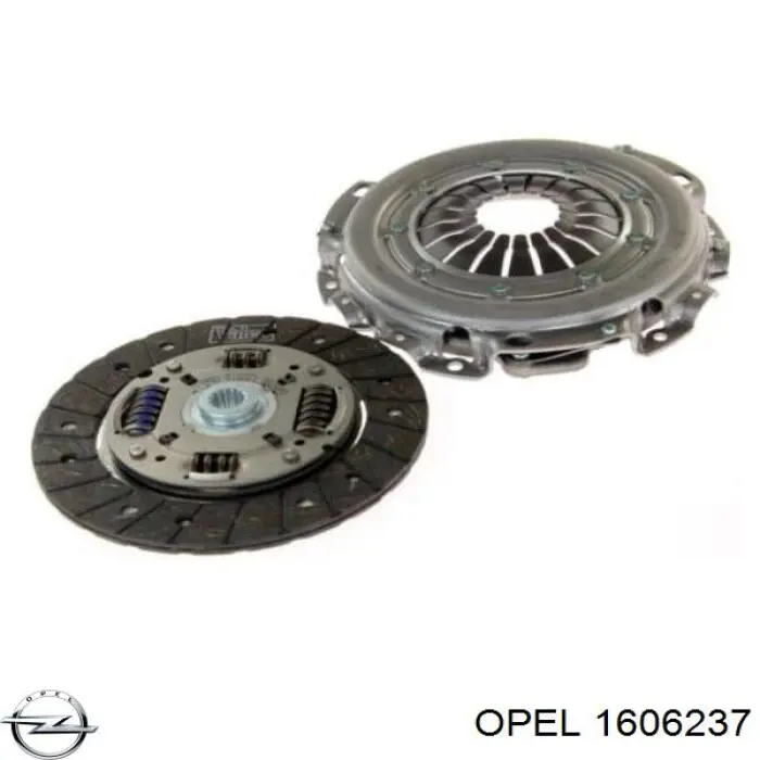 Комплект зчеплення  Opel 1606237