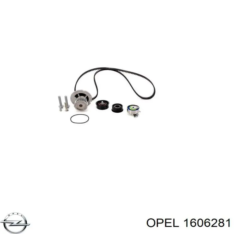 1606281 Opel Ремінь ГРМ, комплект