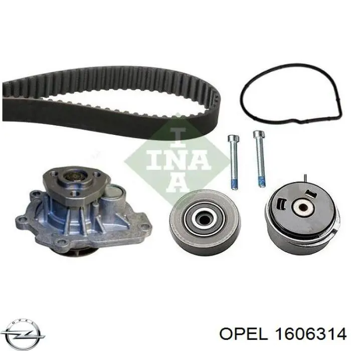 Купити 1606314 Opel ГРМ ремень
