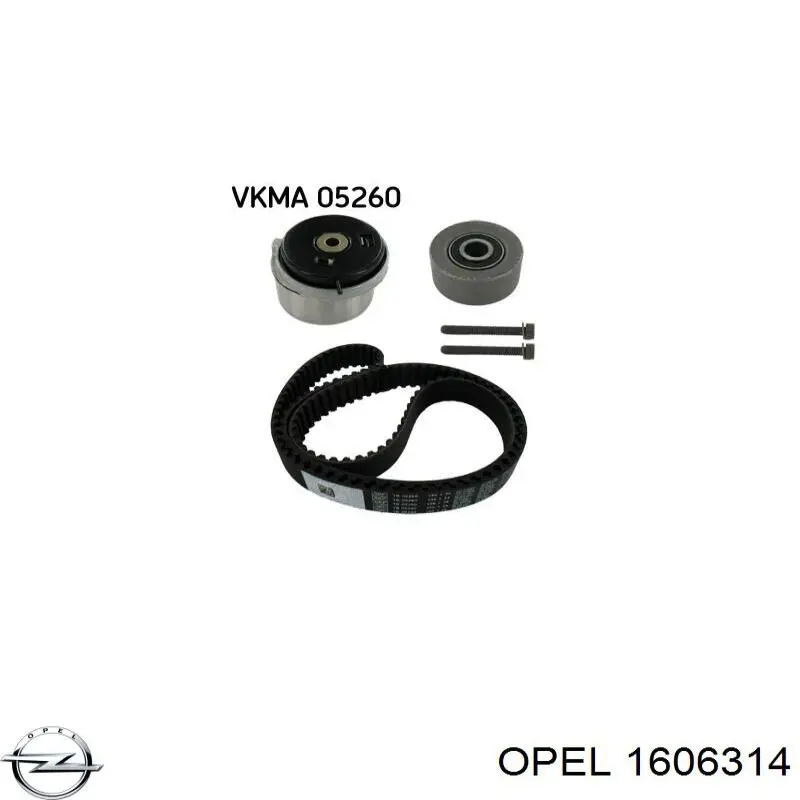 Комплект ГРМ Opel 1606314 ціна, від 160.81 USD