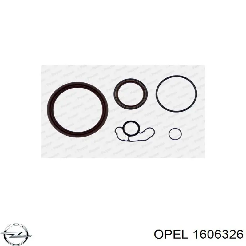 1606326 Opel комплект прокладок двигуна, нижній
