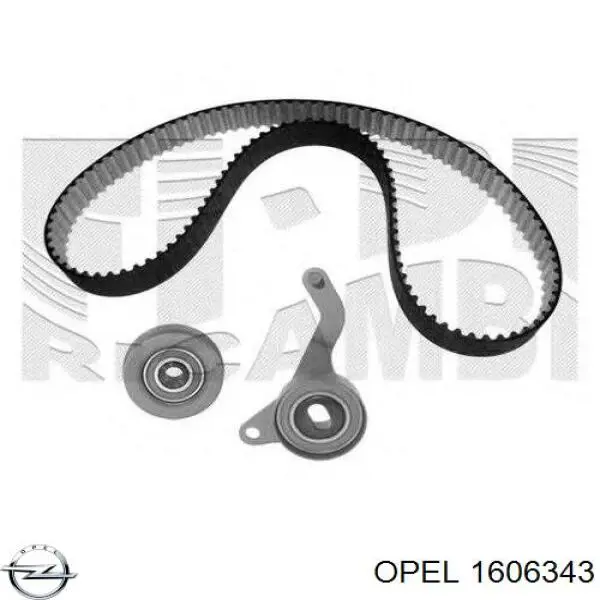 1606343 Opel комплект грм