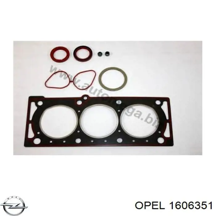 Комплект прокладок двигуна, верхній Opel 1606351 ціна, від 89.57 USD
