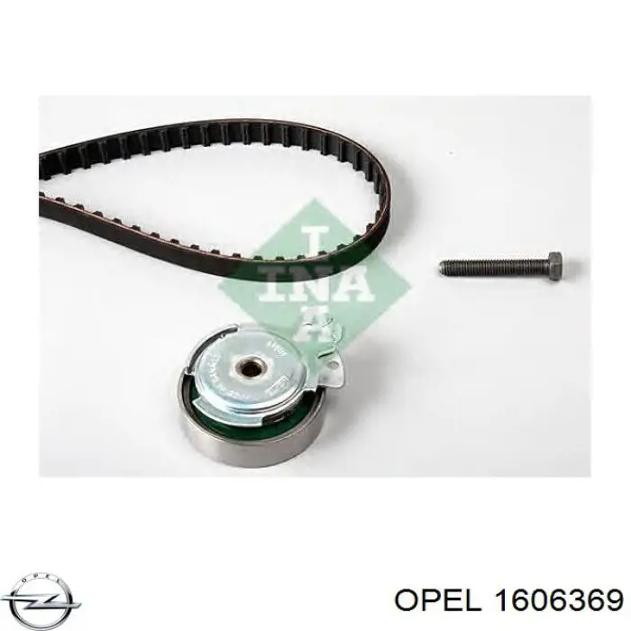 Комплект ГРМ Opel 1606369 ціна, від 36.92 USD