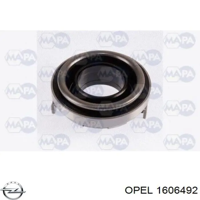 1606492 Opel комплект зчеплення (3 частини)