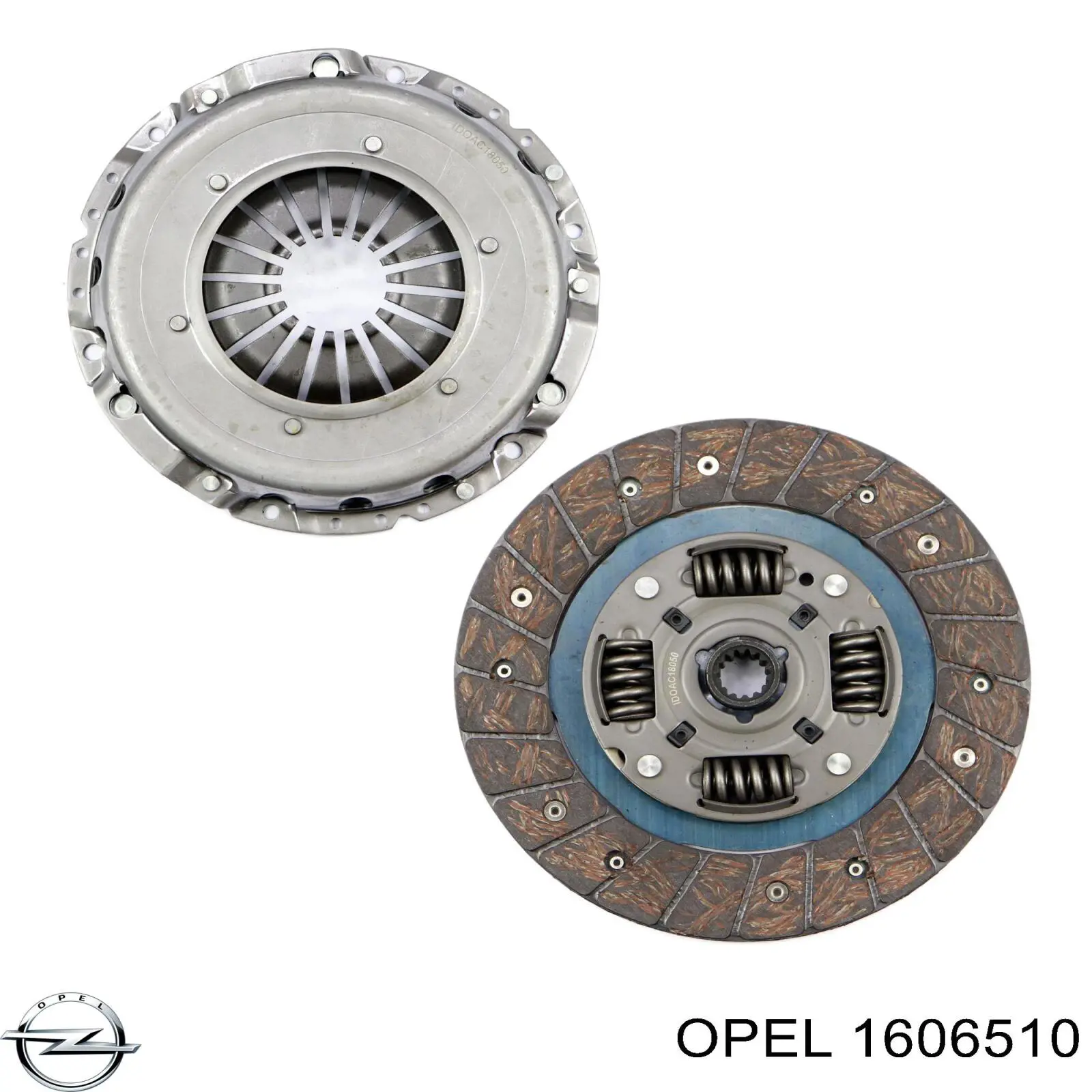 Комплект зчеплення (3 частини) Opel 1606510 ціна, від 102.47 USD