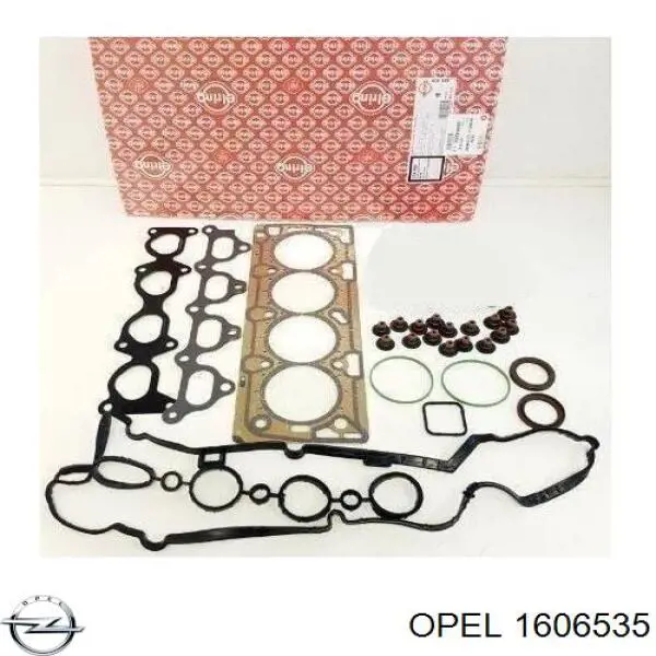 1606535 Opel комплект прокладок двигуна, верхній