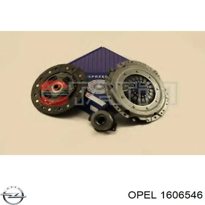 1606546 Opel Зчеплення в зборі