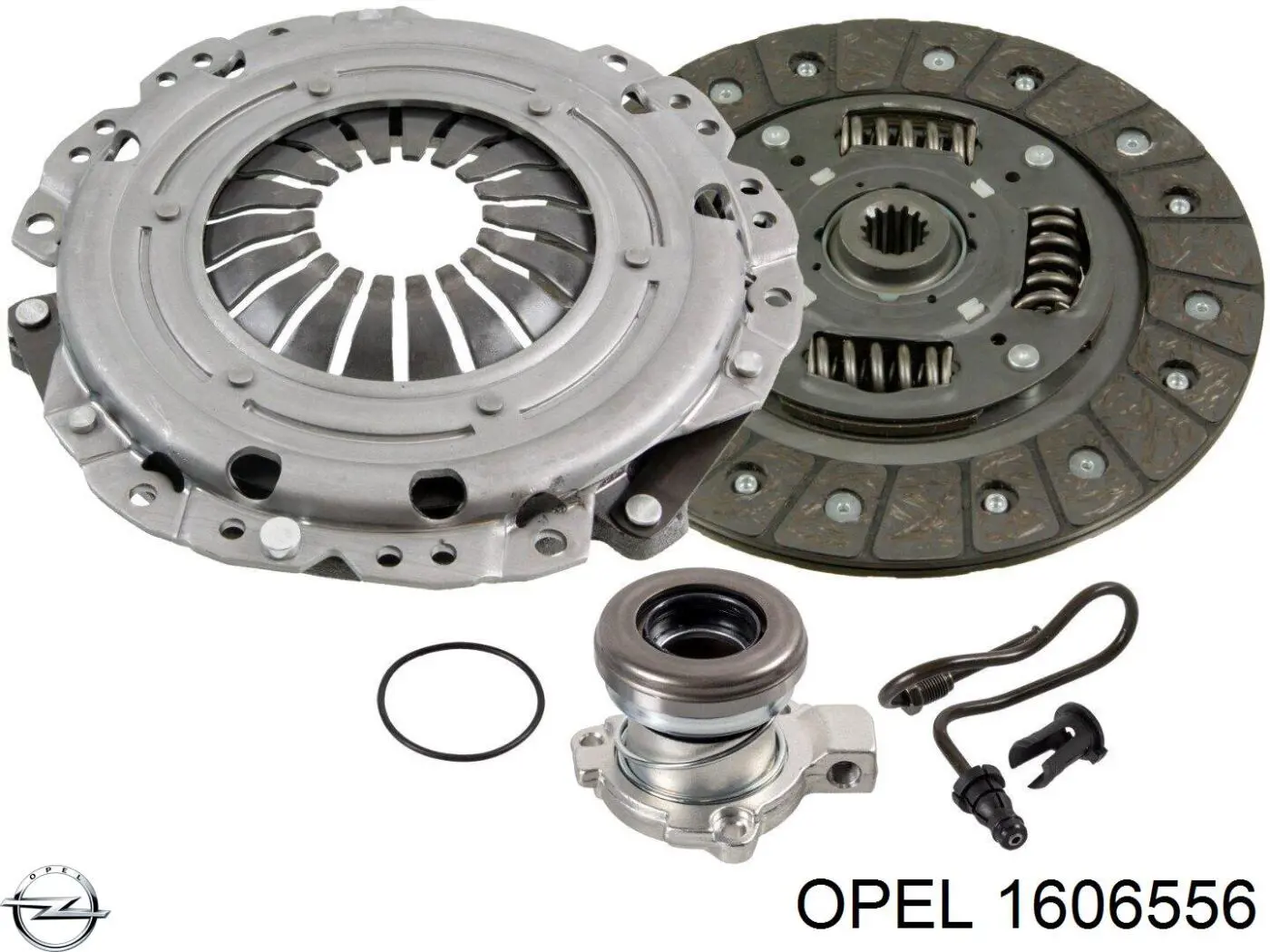 Комплект зчеплення (3 частини) Opel 1606556 ціна, від 142.72 USD