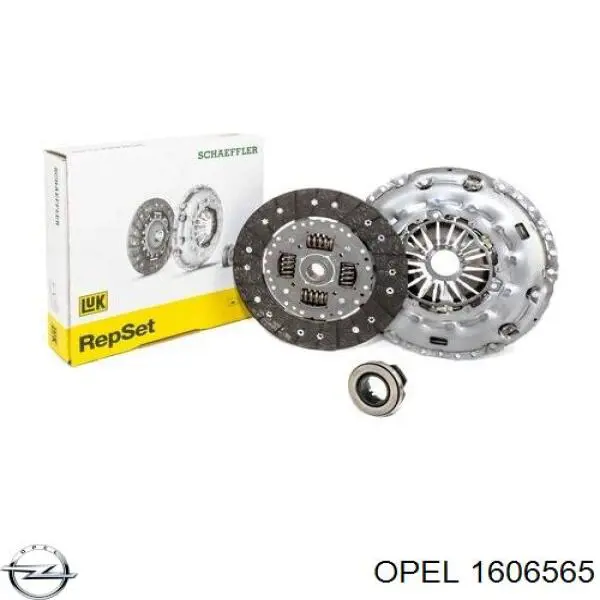 Зчеплення в зборі на Opel Rekord E 