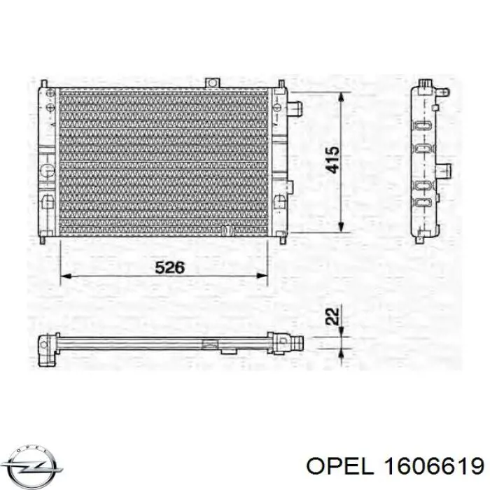 Комплект прокладок двигуна, верхній Opel 1606619 ціна, від 41.19 USD