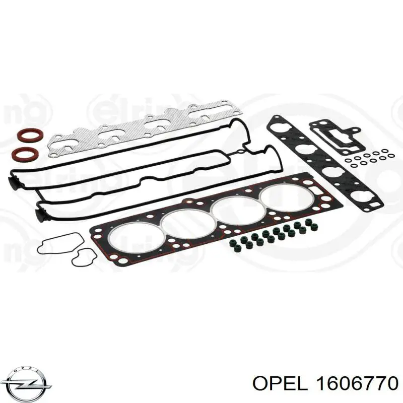Комплект прокладок двигуна, верхній Opel 1606770 ціна, від 51.30 USD