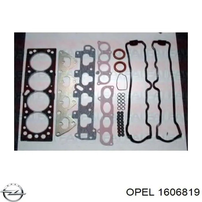 1606819 Opel комплект прокладок двигуна, верхній