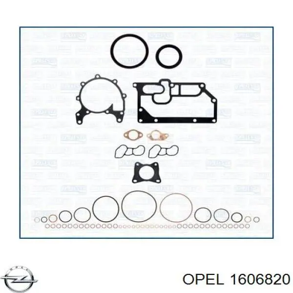 90511491 Opel комплект прокладок двигуна, верхній