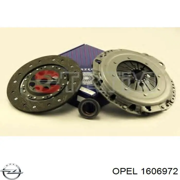 Комплект зчеплення (3 частини) Opel 1606972 ціна, від 115.17 USD