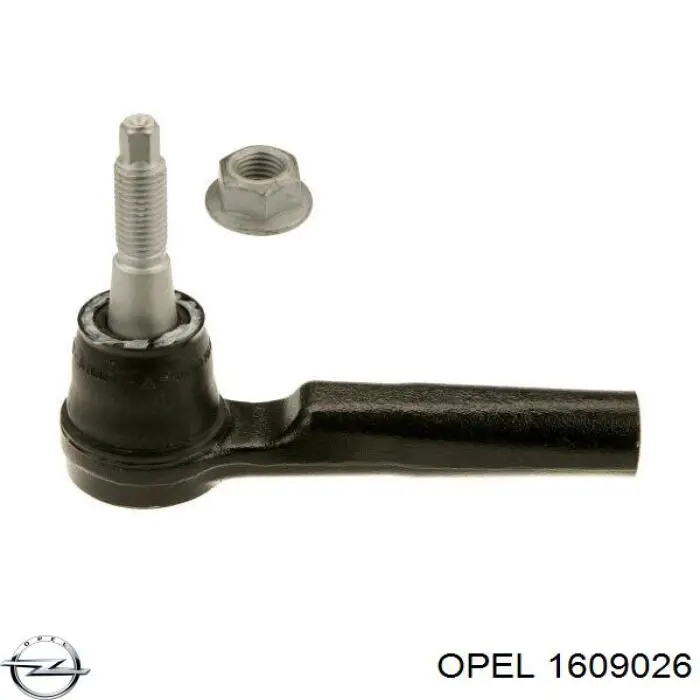 1609026 Opel Зовнішній наконечник рульової тяги