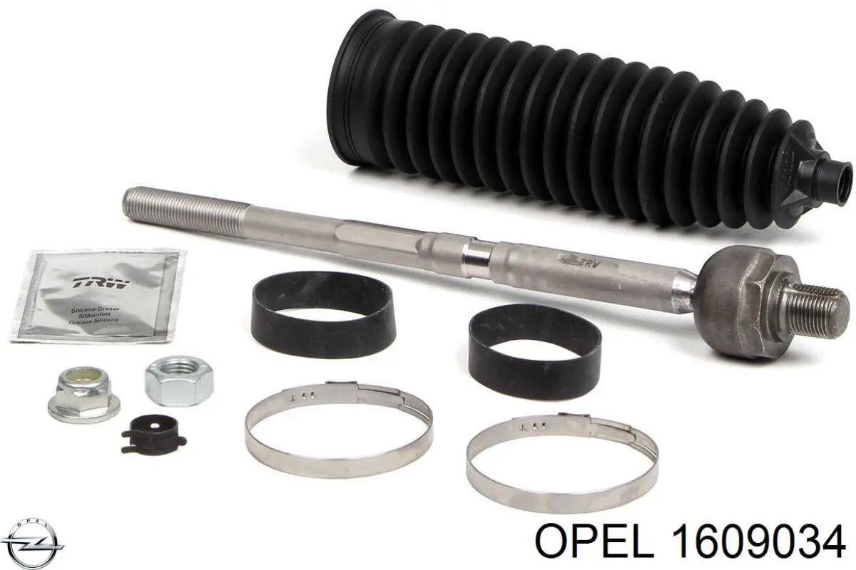 Тяга рульова поперечна Opel 1609034 ціна, від 10.46 USD