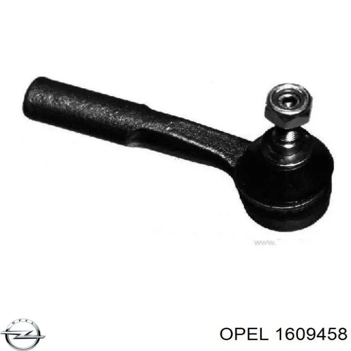 1609458 Opel накінечник рульової тяги, зовнішній
