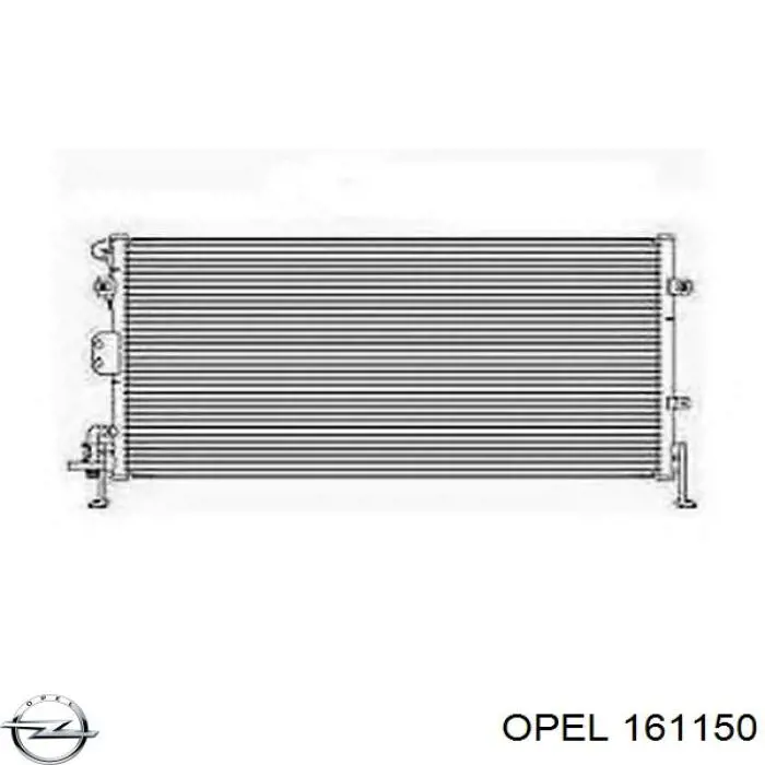 Скло лобове 161150 Opel