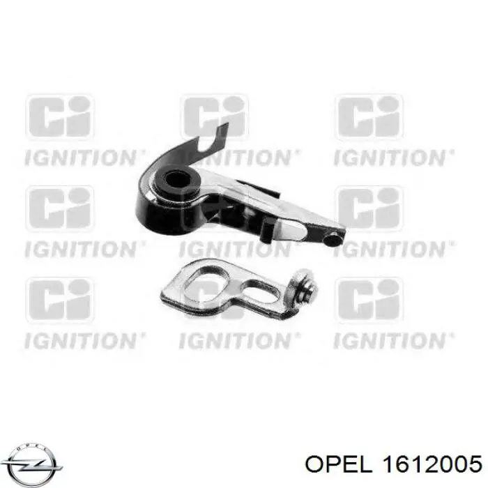 Контактна група розподільника запалювання Opel 1612005 ціна, від 14.59 USD