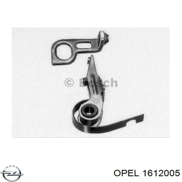 Купити 1612005 Opel Контактна група розподільника запалювання