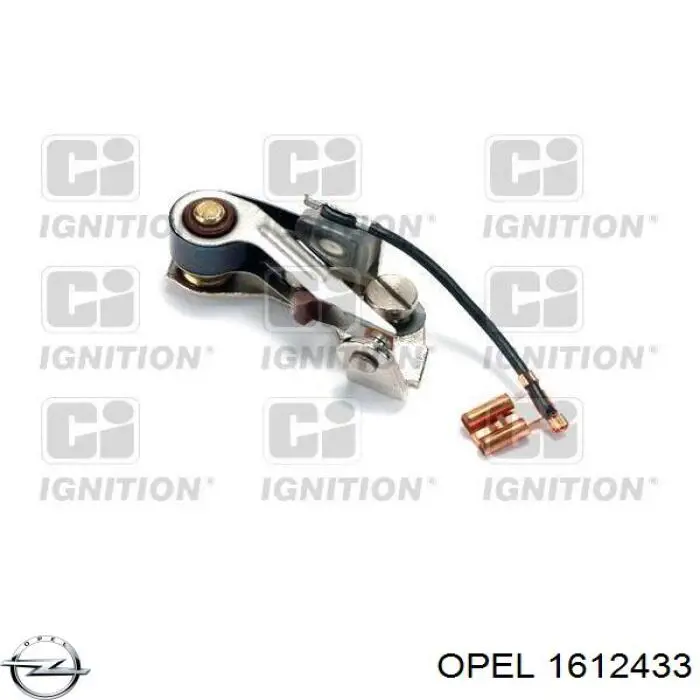 Купити 1612433 Opel Контактна група розподільника запалювання