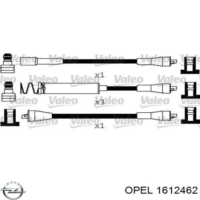 1612462 Opel Проводи високовольтні