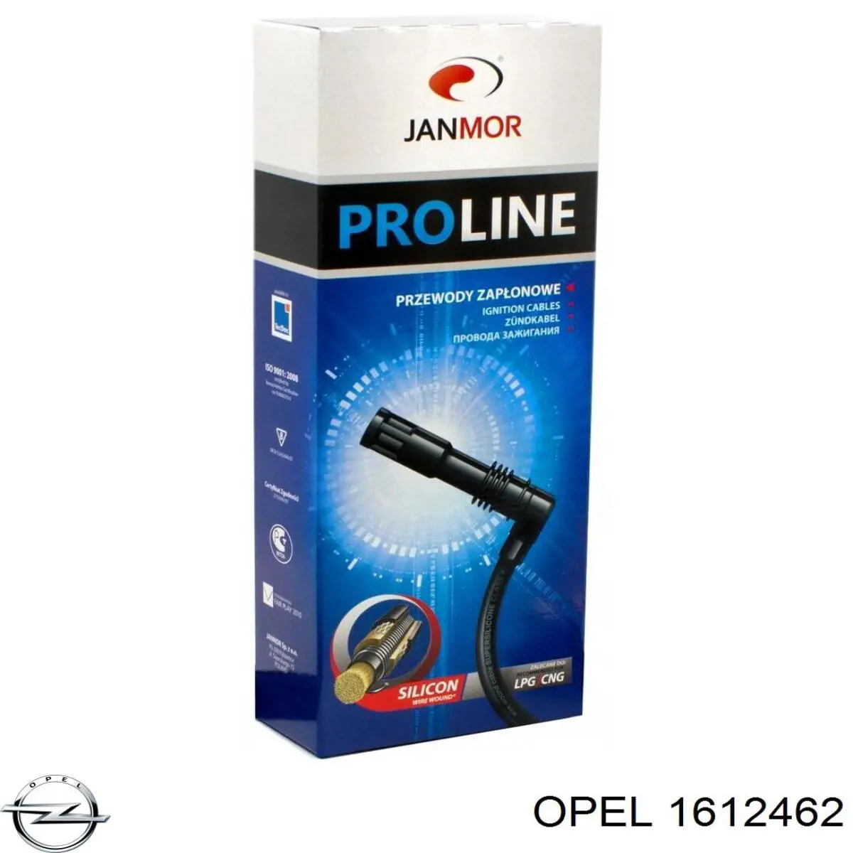 Дроти запалювання Opel 1612462 ціна, від 13.77 USD