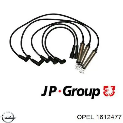 Купити 1612477 Opel Провід високовольтні, комплект