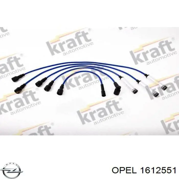 Дроти запалювання Opel 1612551 ціна, від 25.38 USD