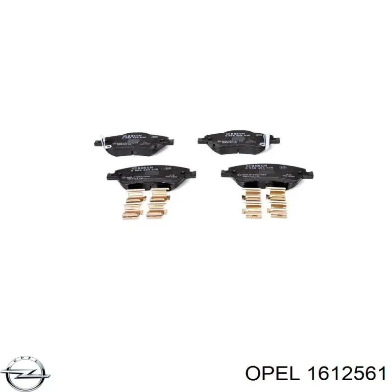 Високовольтні дроти 1612561 Opel