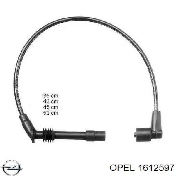 Дроти запалювання Opel 1612597 ціна, від 22.10 USD