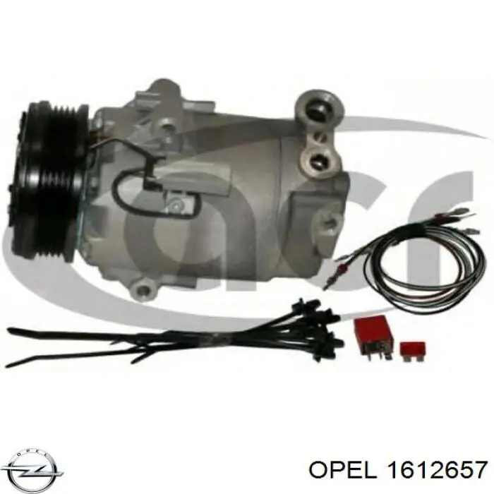 Високовольтні дроти 1612657 Opel