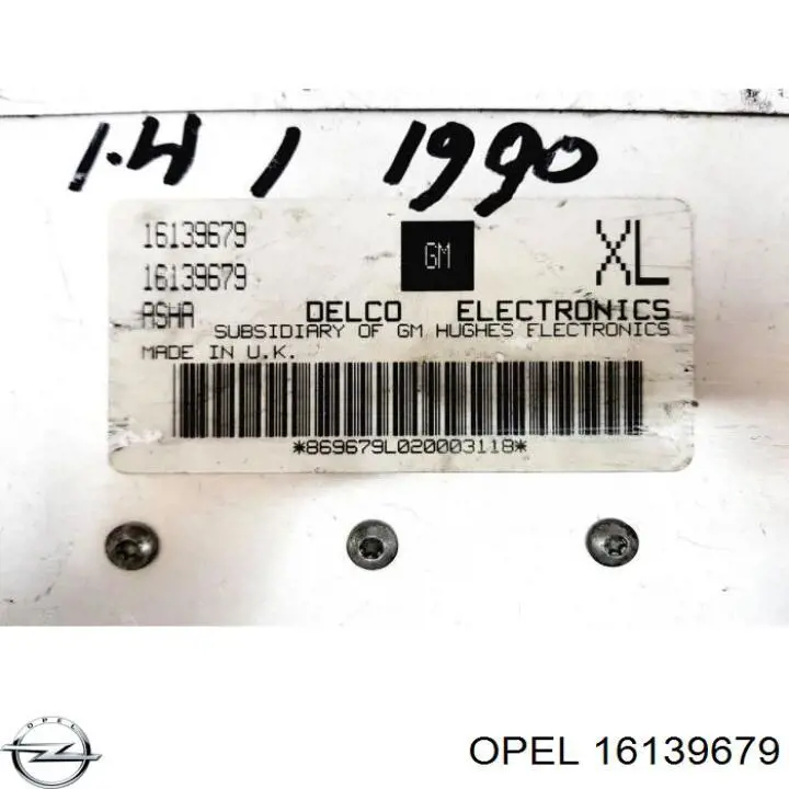  16139679 General Motors