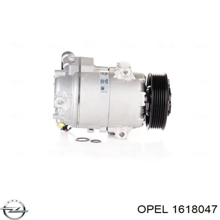 Компресор системи кондиціювання Opel 1618047 ціна, від 289.52 USD