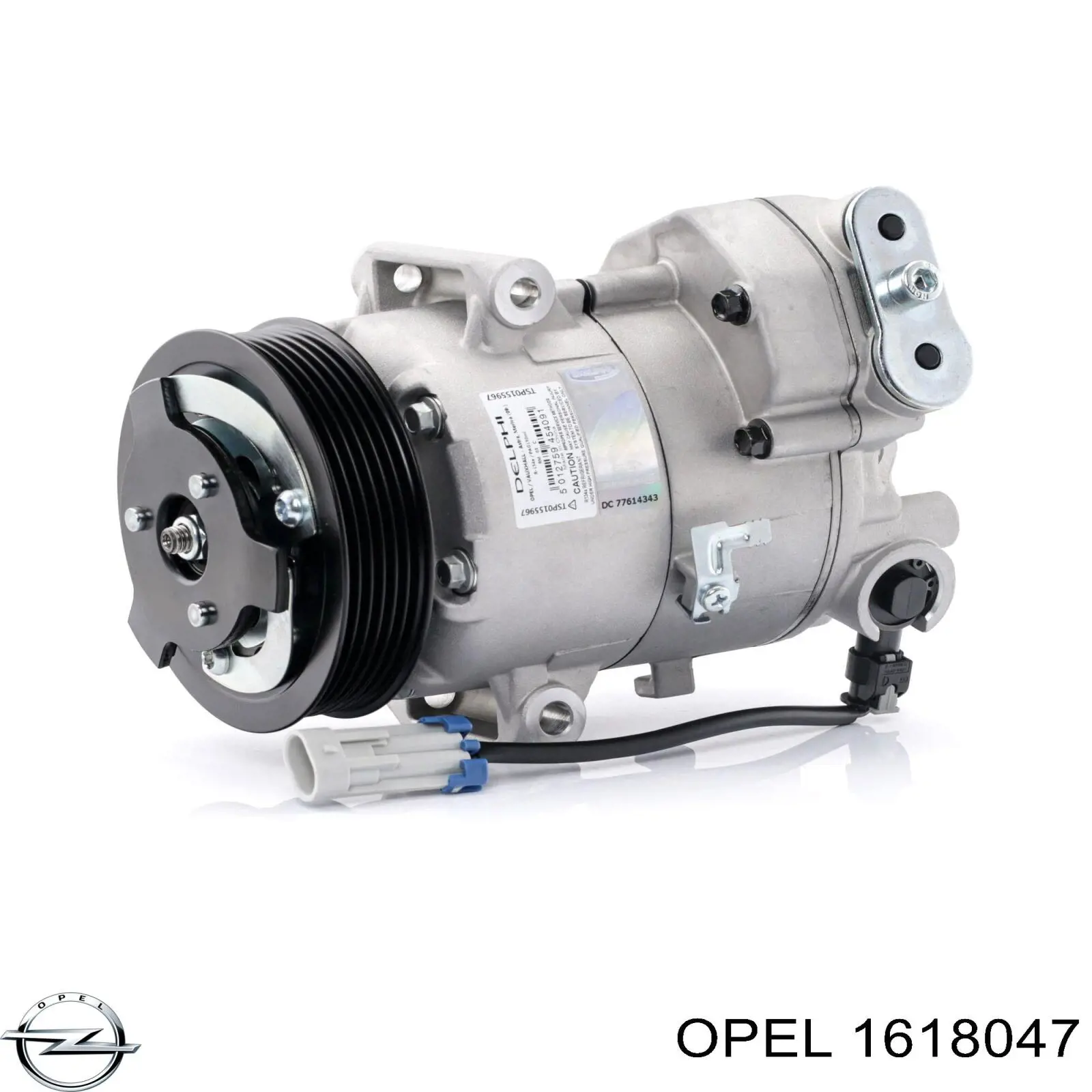 1618047 Opel компресор кондиціонера