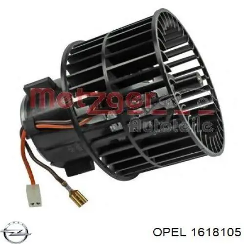 1618105 Opel двигун вентилятора пічки (обігрівача салону)