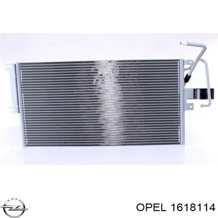 Конденсатор кондиціонера Opel 1618114 ціна, від 78.45 USD