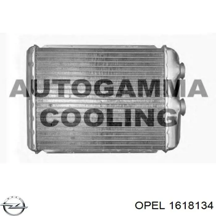 1618134 Opel радіатор пічки (обігрівача)