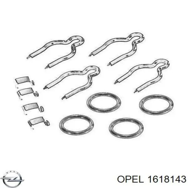 Купити 1618143 Opel Кільце ущільнювача трубки радіатора пічки