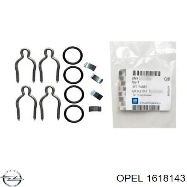 Купити 1618143 Opel Кільце ущільнювача трубки радіатора пічки