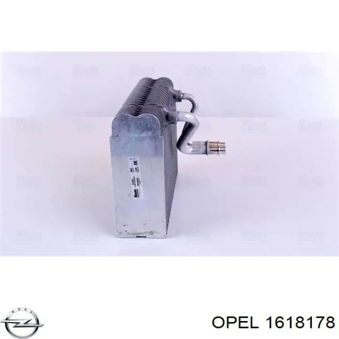1618178 Opel радіатор кондиціонера салонний, випарник